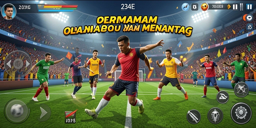 Tampilan gameplay <strong>234E</strong> yang mendebarkan dengan grafis menawan.