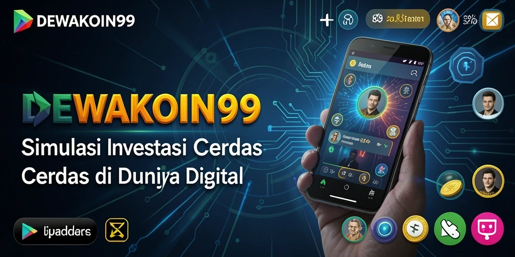 Menampilkan gameplay seru di DEWAKOIN99 dengan simulasi investasi.