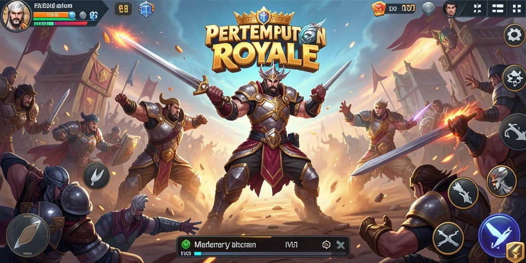 Tangkapan layar FB333 menampilkan serunya gameplay Battle Royale.