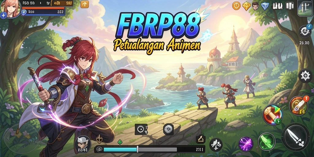 Gameplay FBRP88 yang penuh aksi dan karakter Anime yang menawan.