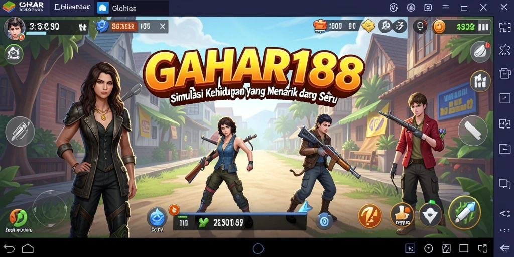 Tampilan gameplay dari GAHAR188 yang menarik dan interaktif.