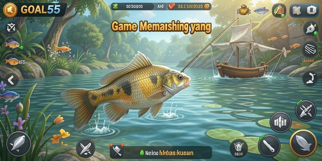 Tangkapan besar dan grafis memukau dalam GOAL55.