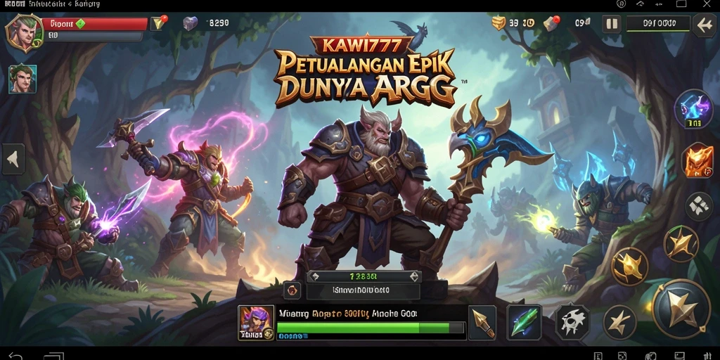 Gameplay KAWI777 menampilkan pertarungan epik dan eksplorasi dunia yang luas.